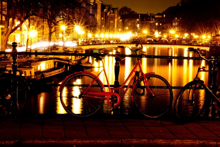 Orange Bicycle